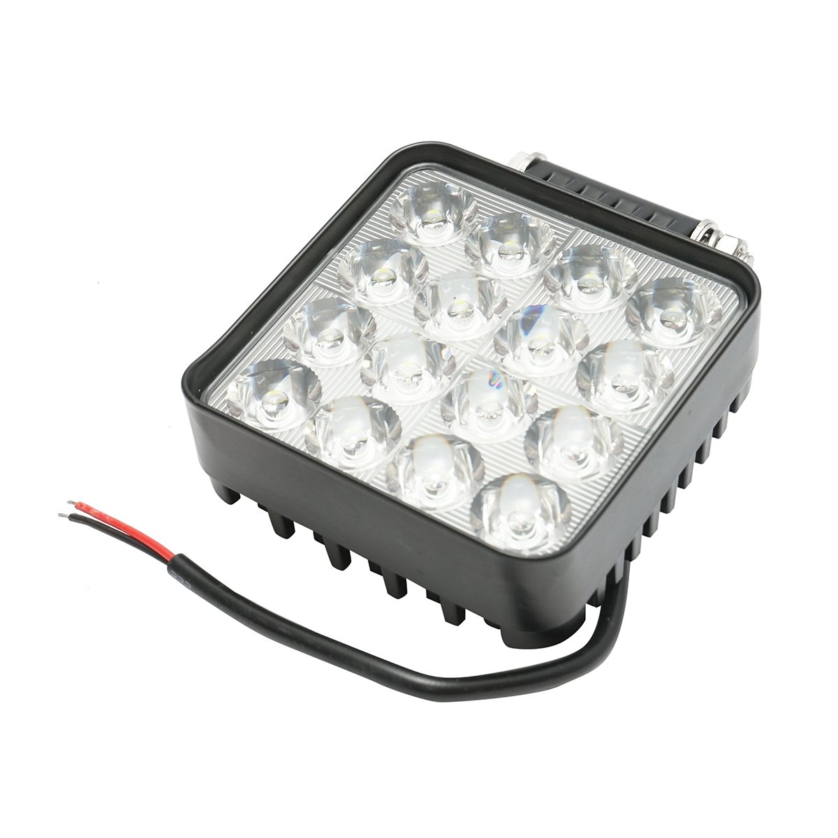 Proiector LED patrat combo 12-80V, 42W carcasa aluminiu 107x107x40mm